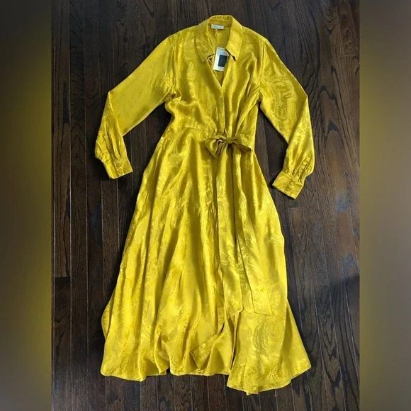 NWT* Stine Goya Women's XL Baily Jacquard Gold Midi Wrap Long-Sleeved Dress  is available for purchase on au PAY Market - Imported Goods Online Store  Co.Ltd. | au PAY Market - Online